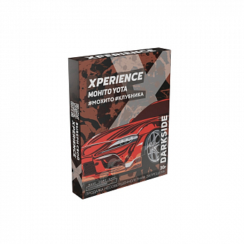 Табак Darkside Xperience, 30гр "MOHITO YOTA (Мохито, Клубника)"
