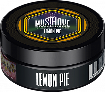 Табак Must Have Undercoal, 25гр "Lemon Pie / Лимонный пирог"
