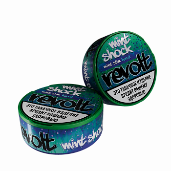Жевательный табак ReVolt Go SLIM HARD "Mint Shock"