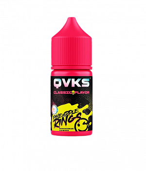 Ароматизатор QVKS CLASSIC KONSTRUKT "Ананасовые Колечки" (на 30мл)