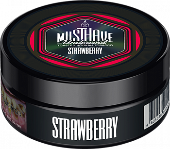 Табак Must Have Undercoal, 25гр "Strawberry / Клубника"