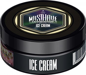 Табак Must Have Undercoal, 25гр "Ice Cream / Мороженное"