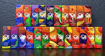 Жидкость для ЭСДН RELL ORANGE SALT "Strawberry banana" 10мл 18мг.
